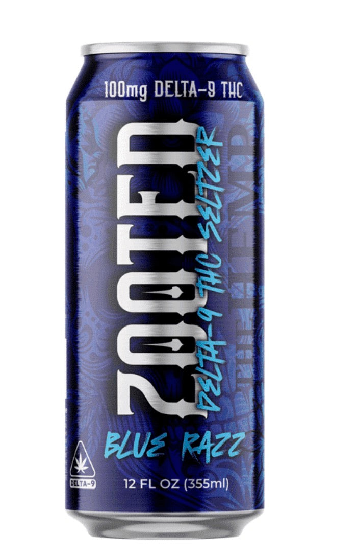 100 MG D9 THC “zooted” seltzers